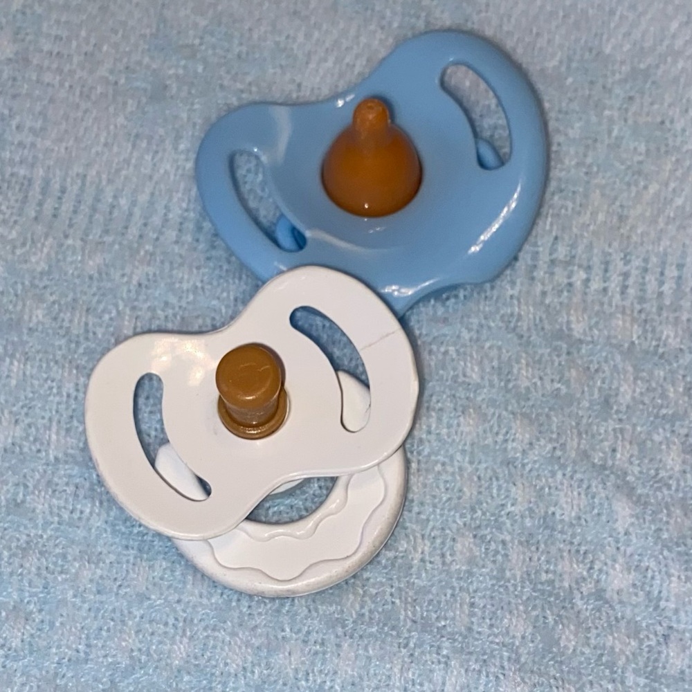 (2) Doll Pacifiers